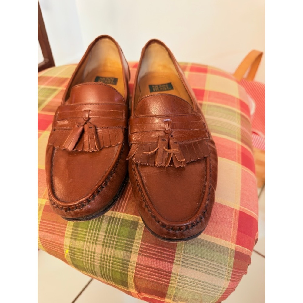 Nunn‎ Bush Tan Leather Tassel Loafers